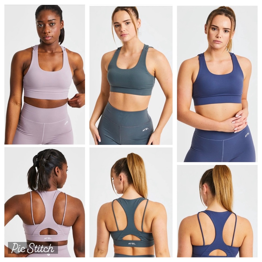 All three AYBL sports bra